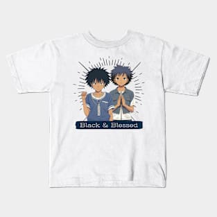 Black & Blessed Kids T-Shirt